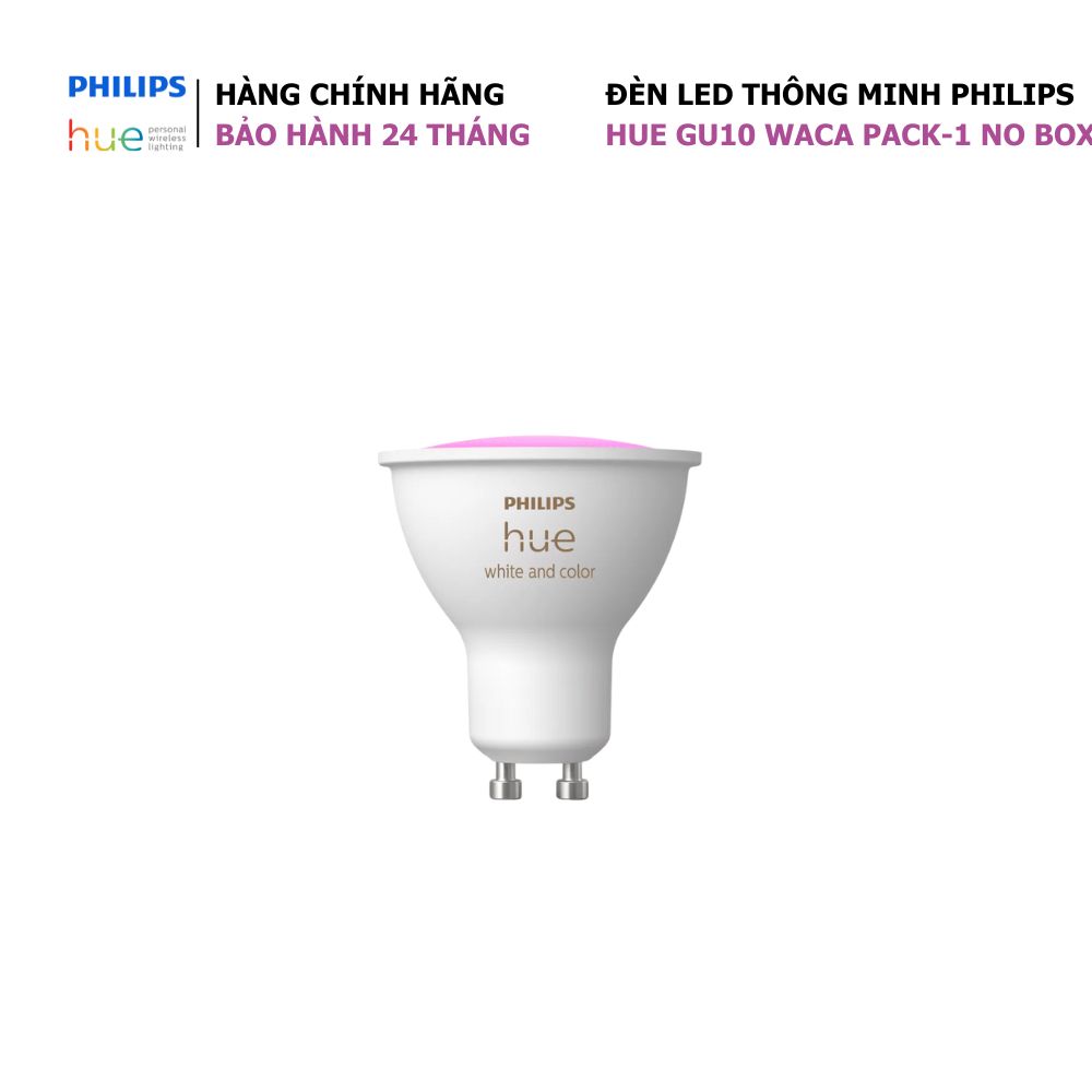 PHILIPS HUE hue gu10 waca pack-1 no box