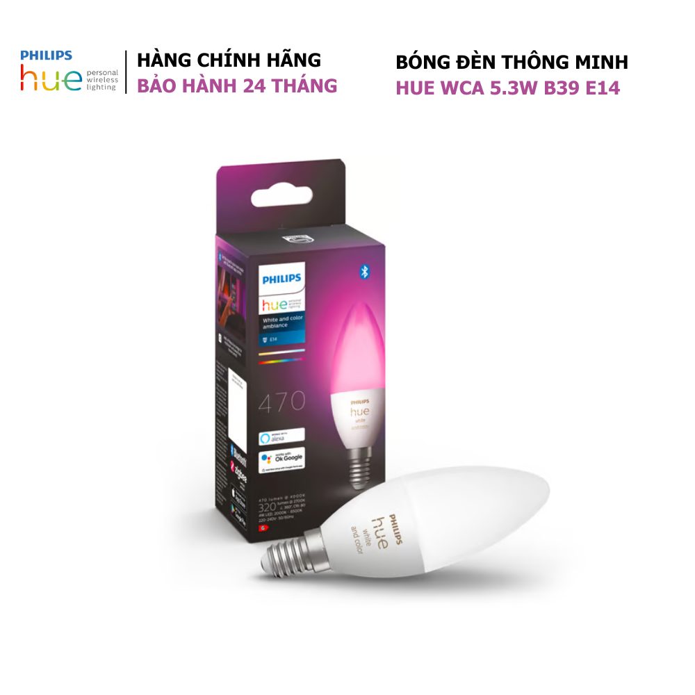 PHILIPS Hue WCA 5.3W B39 E14