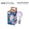 Bóng đèn thông minh Philips WiZ Tunable White and Color E27 8.5W A60