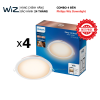 Combo 4 bộ Philips Wiz Downlight Siêu tiết kiệm