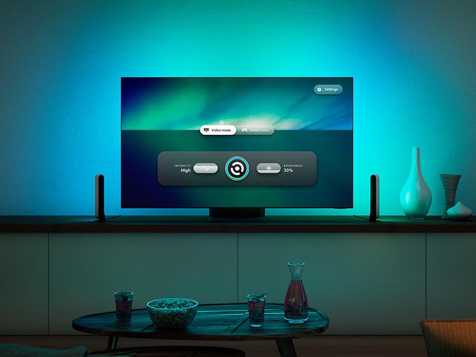 Ứng dụng Philips Hue Sync trên Samsung Smart TV