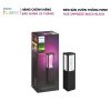 Đèn sân vườn Philips Hue Pedestal Black Impress WACA EU